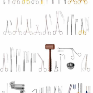 Rhinoplasty instruments set (Gubisch set)